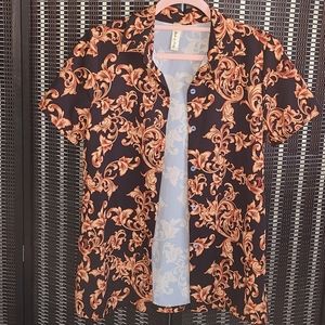 BooHoo Button Down Blouse